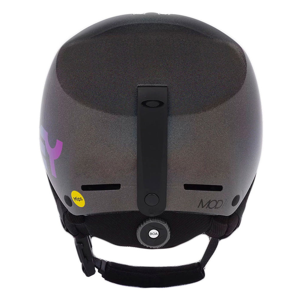 En Skihjelm, MOD1 Pro i farven Factory Pilot Galaxy set bagfra