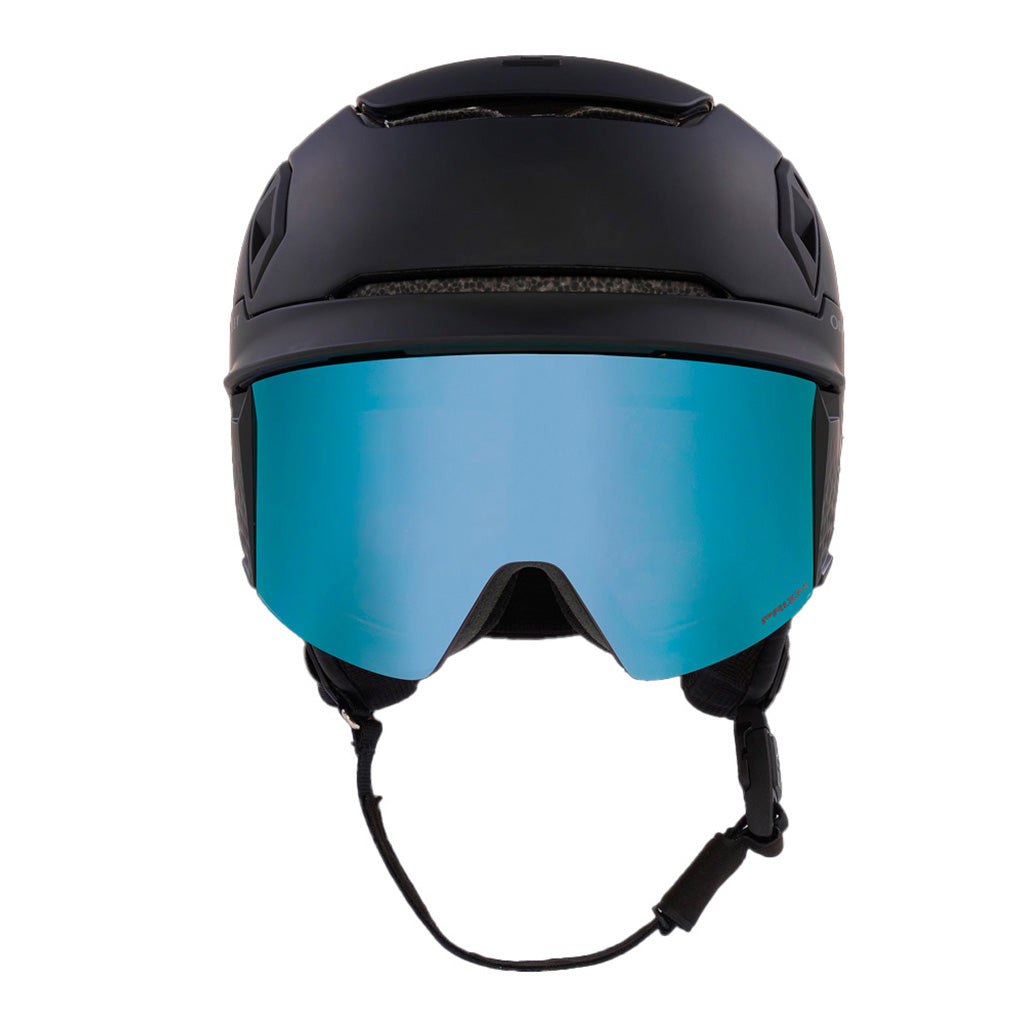 En Skihjelm, MOD7 i farven sortout W. Prizm Sapphire set forfra