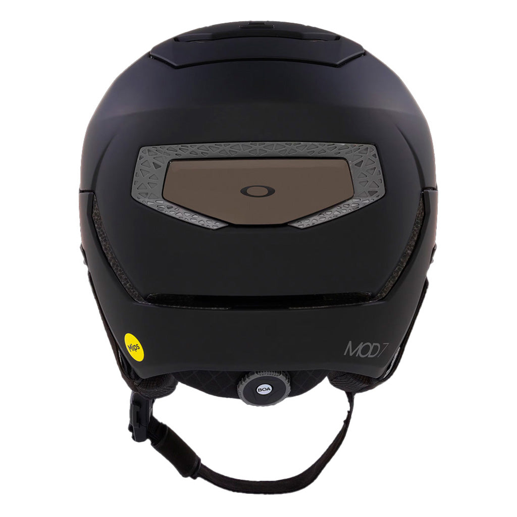 En Skihjelm, MOD7 i farven sortout W. Prizm Sapphire set bagfra