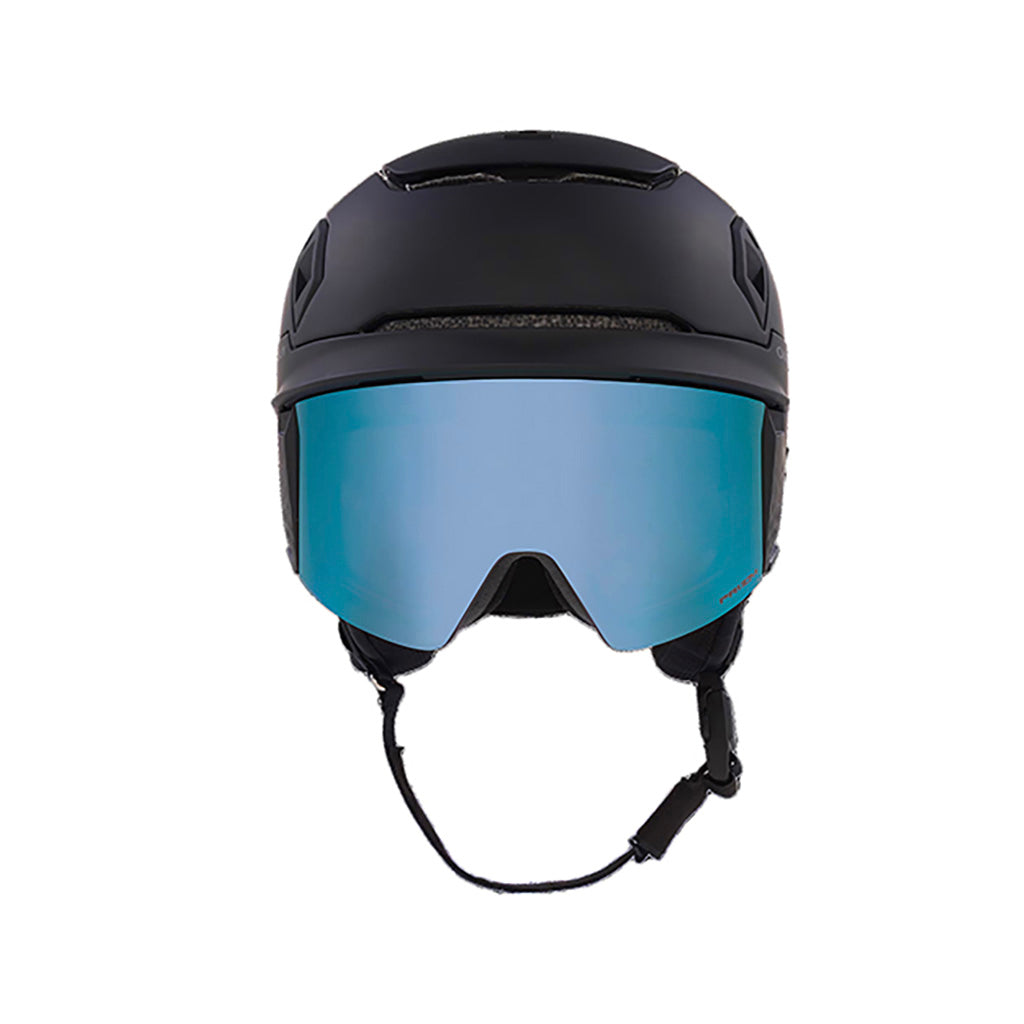 En Skihjelm, MOD7 i farven sortout/Prizmsapphre Iridium set forfra