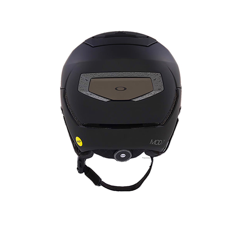 En Skihjelm, MOD7 i farven sortout/Prizmsapphre Iridium set bagfra