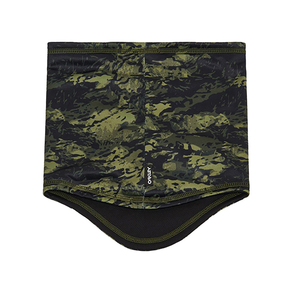En Halsedisse, Printed Neck Gaiter i farven Tiger Camo grøn set forfra