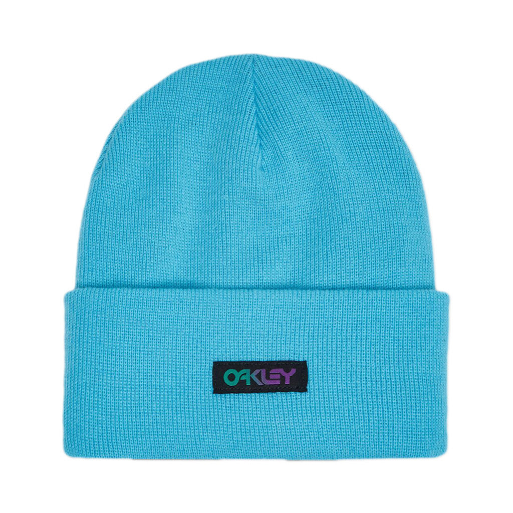 En Beanie, B1B Gradient Patch i farven Bright blå