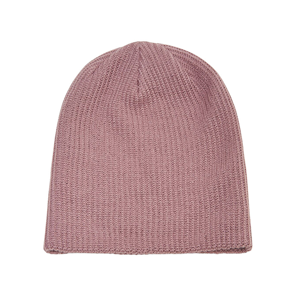 En Beanie, Back Bone 2.0 i farven Arctic hvid set forfra