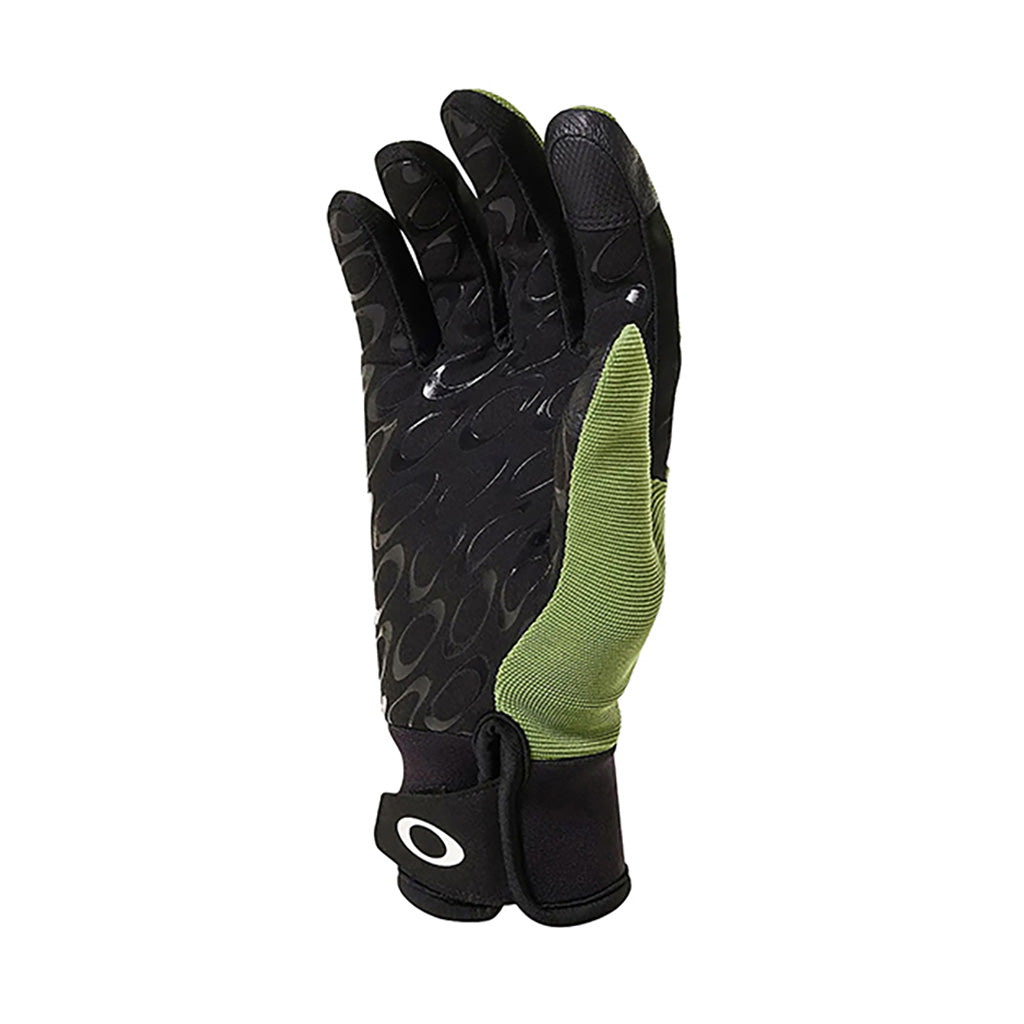 Factory Ellipse Handsker i farven Fern set fra venstre side