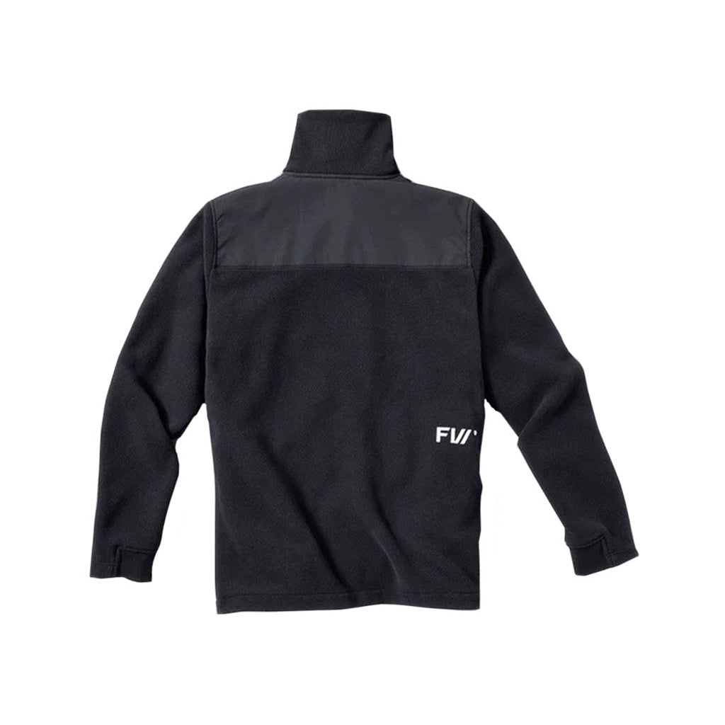 En Fleece, Root Classic i farven Slate sort set bagfra