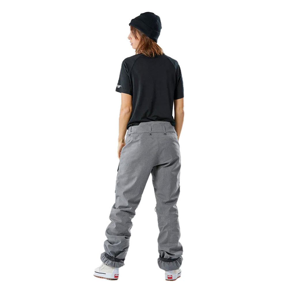 Catalyst 2L Insulated Denim Skibukser i farven grå set bagfra