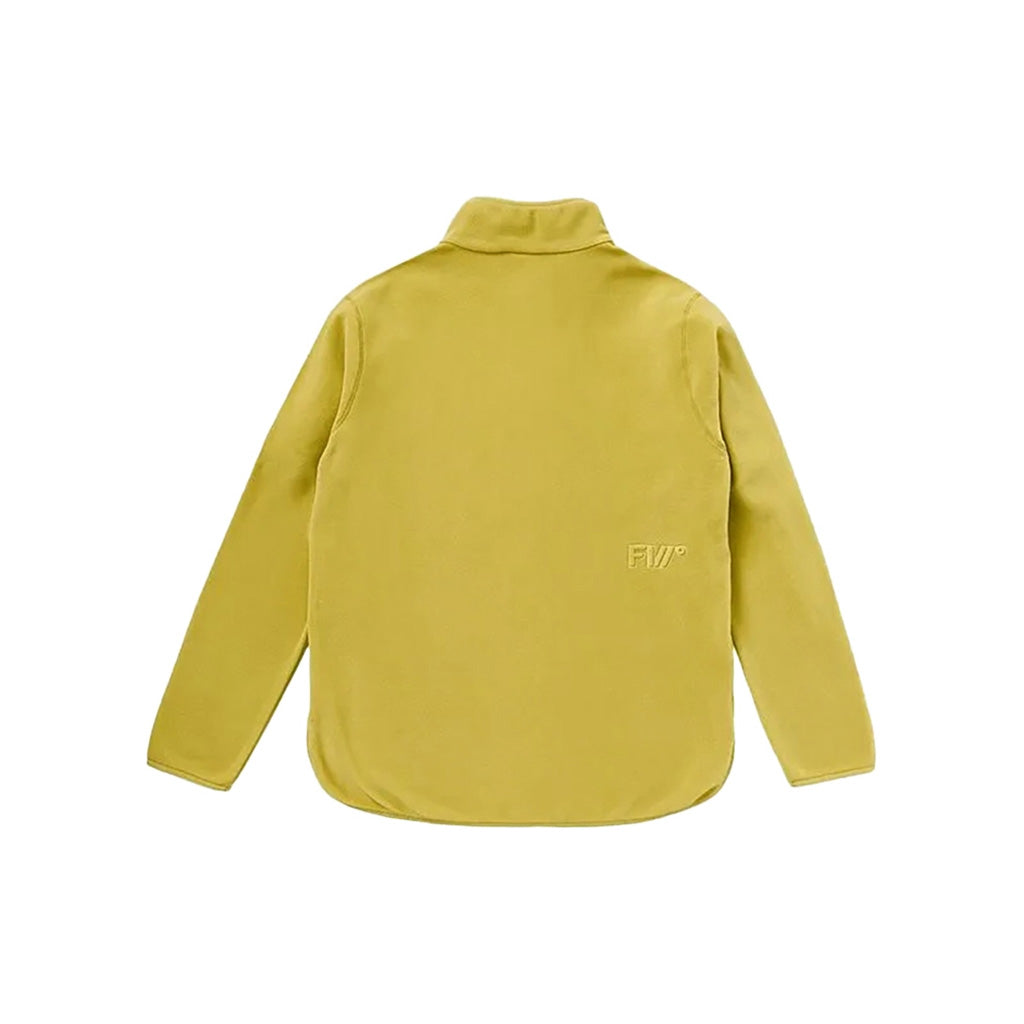 En Jakke, Root Light Fleece i farven Dark Sulphur set bagfra