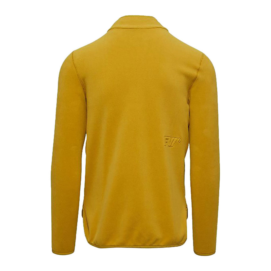 En Jakke, Root Light Fleece i farven Dark Sulphur set bagfra