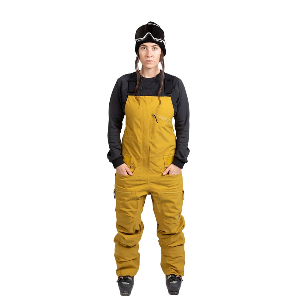 Manifest 2L Bib Skibukser i farven Dark Sulphur