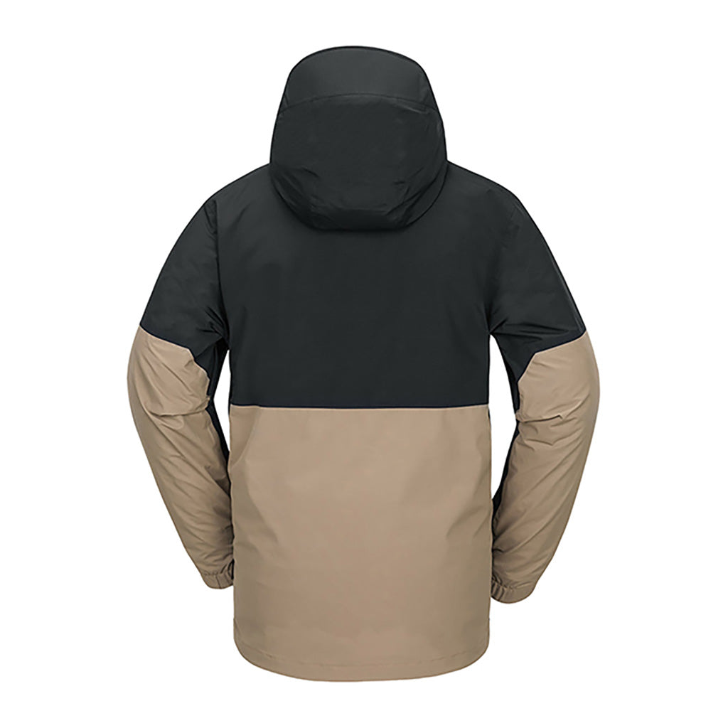 En Skijakke, L Insulated GORE-TEX i farven Chestnut brun set bagfra