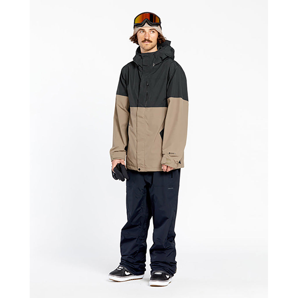 En Skijakke, L Insulated GORE-TEX i farven Chestnut brun set forfra