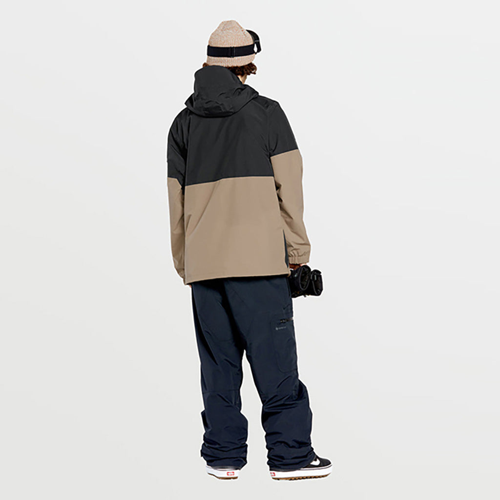 En Skijakke, L Insulated GORE-TEX i farven Chestnut brun set bagfra