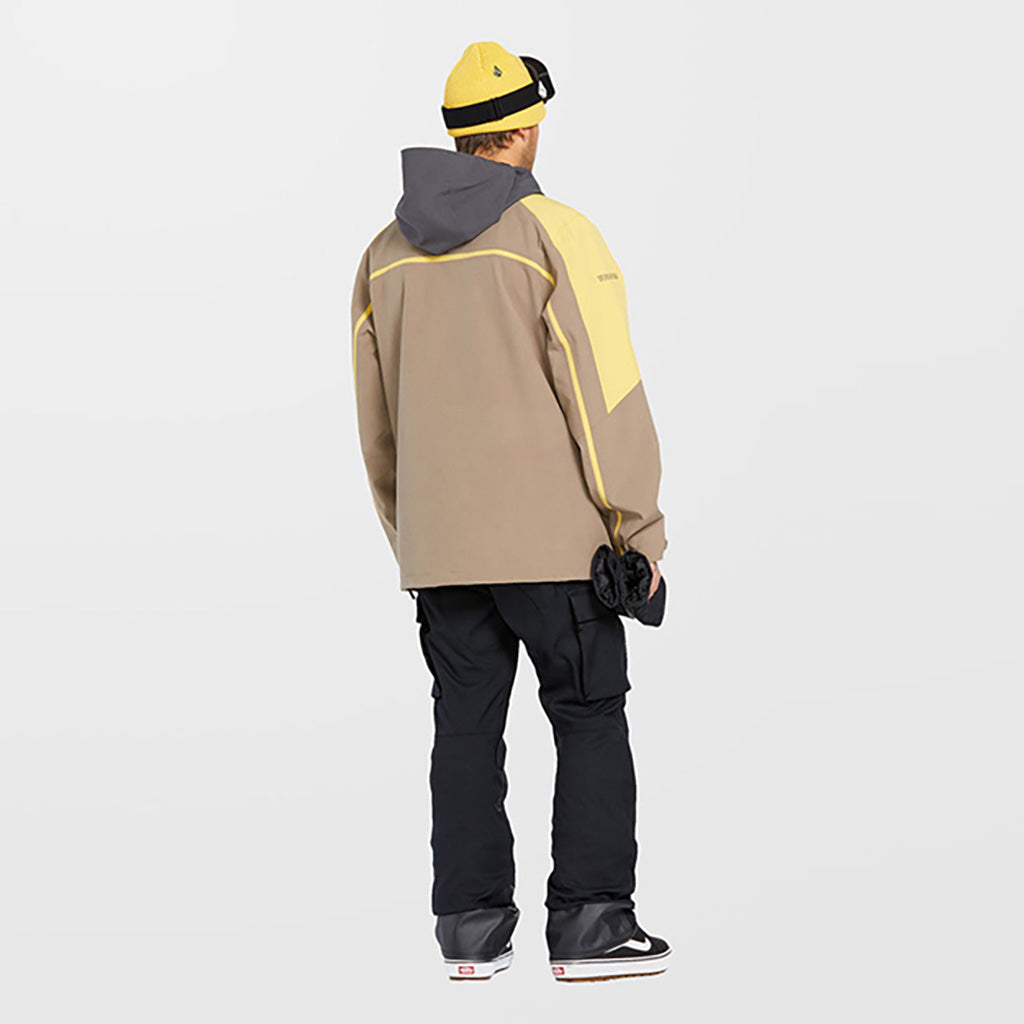 En Skijakke, Brighton Pullover i farven Chestnut brun set bagfra