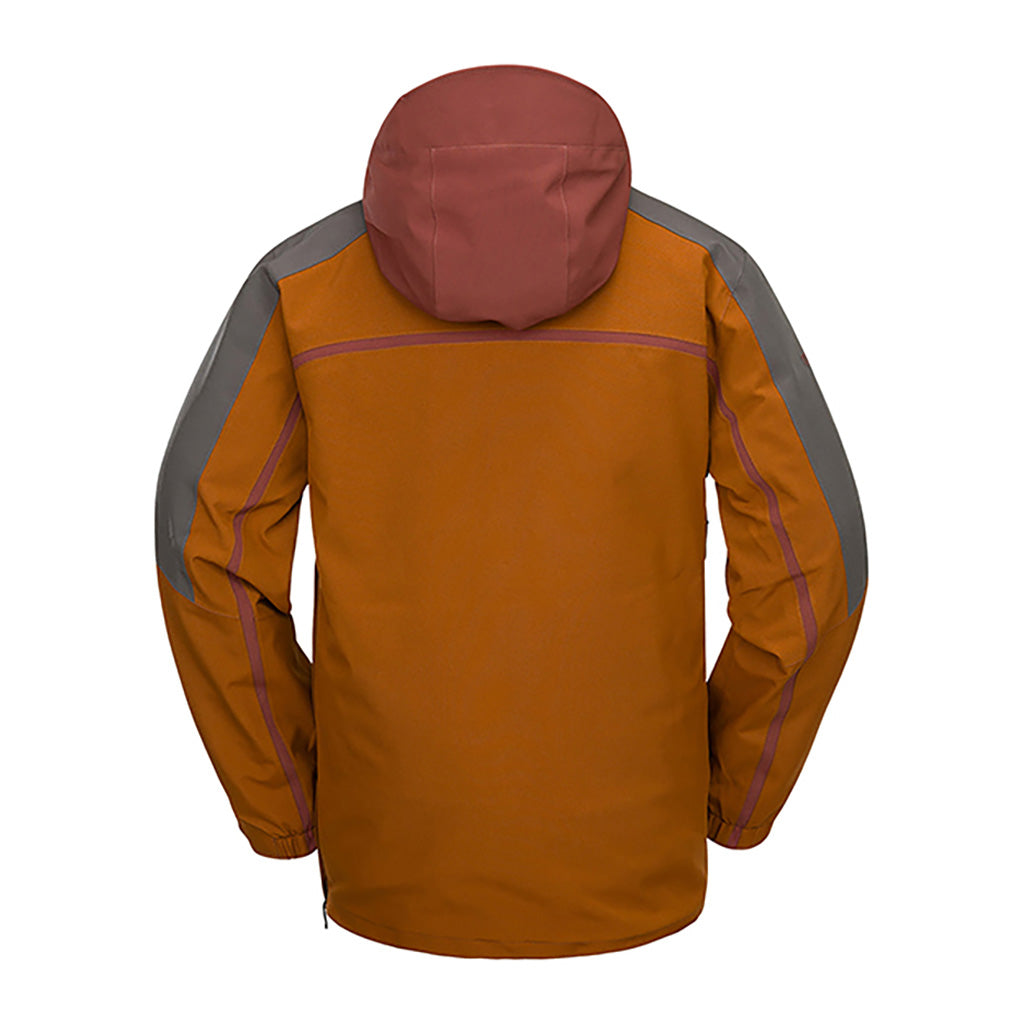 En Skijakke, Brighton Pullover i farven Caramel set bagfra
