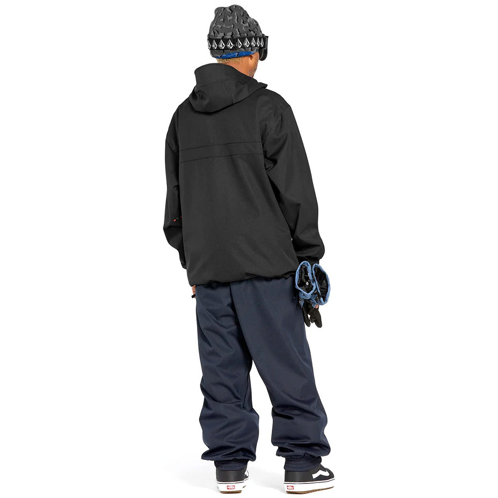 En Skijakke, Longo 20K Pullover i farven sort set bagfra