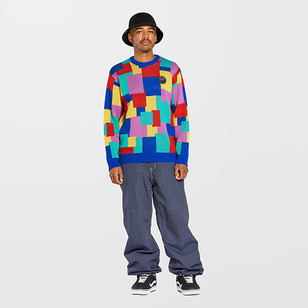 En Sweatshirt, Ravelson i farven Multi set forfra på afstand
