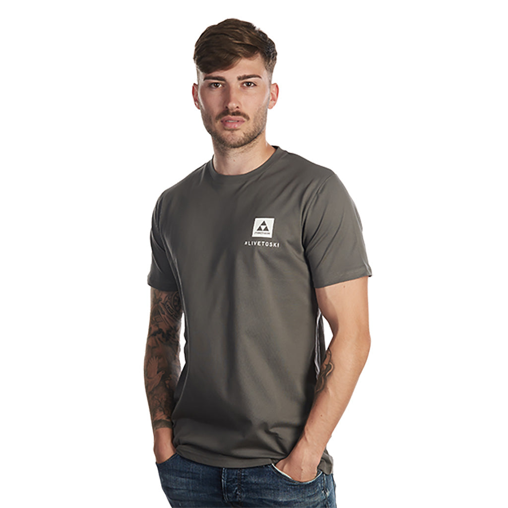 En T-Shirt, Essentials i farven Umbra