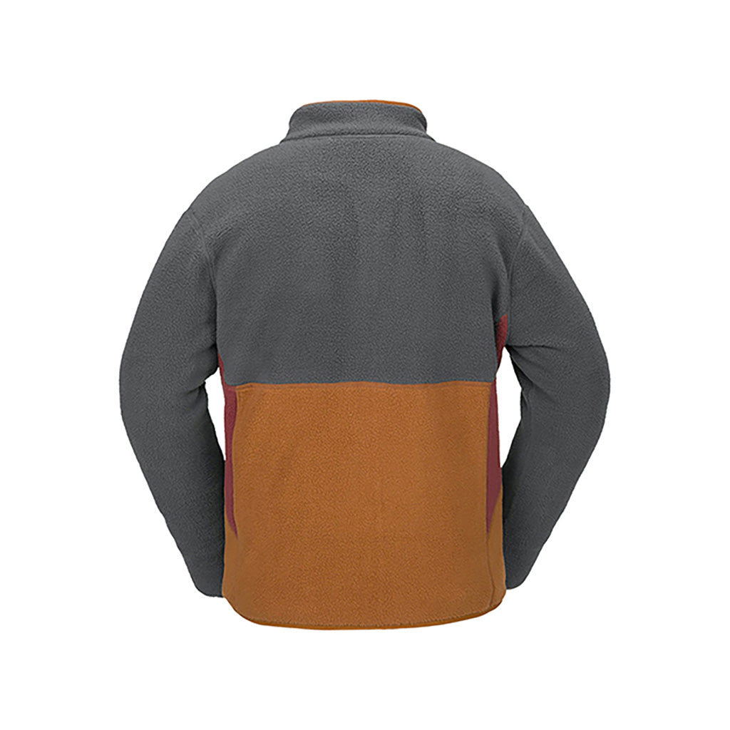 Fleecer Full Zip Midlayer i farven Charcoal set bagfra