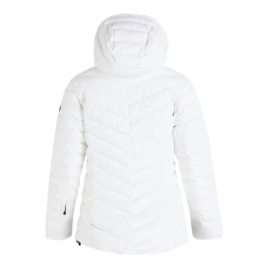 En Skijakke, Frost Ski Offhvid i farven sort set bagfra