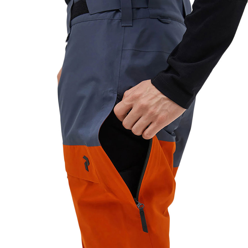 Gravity GORE-TEX 3L Skibukser i farven Ombre blå detalje