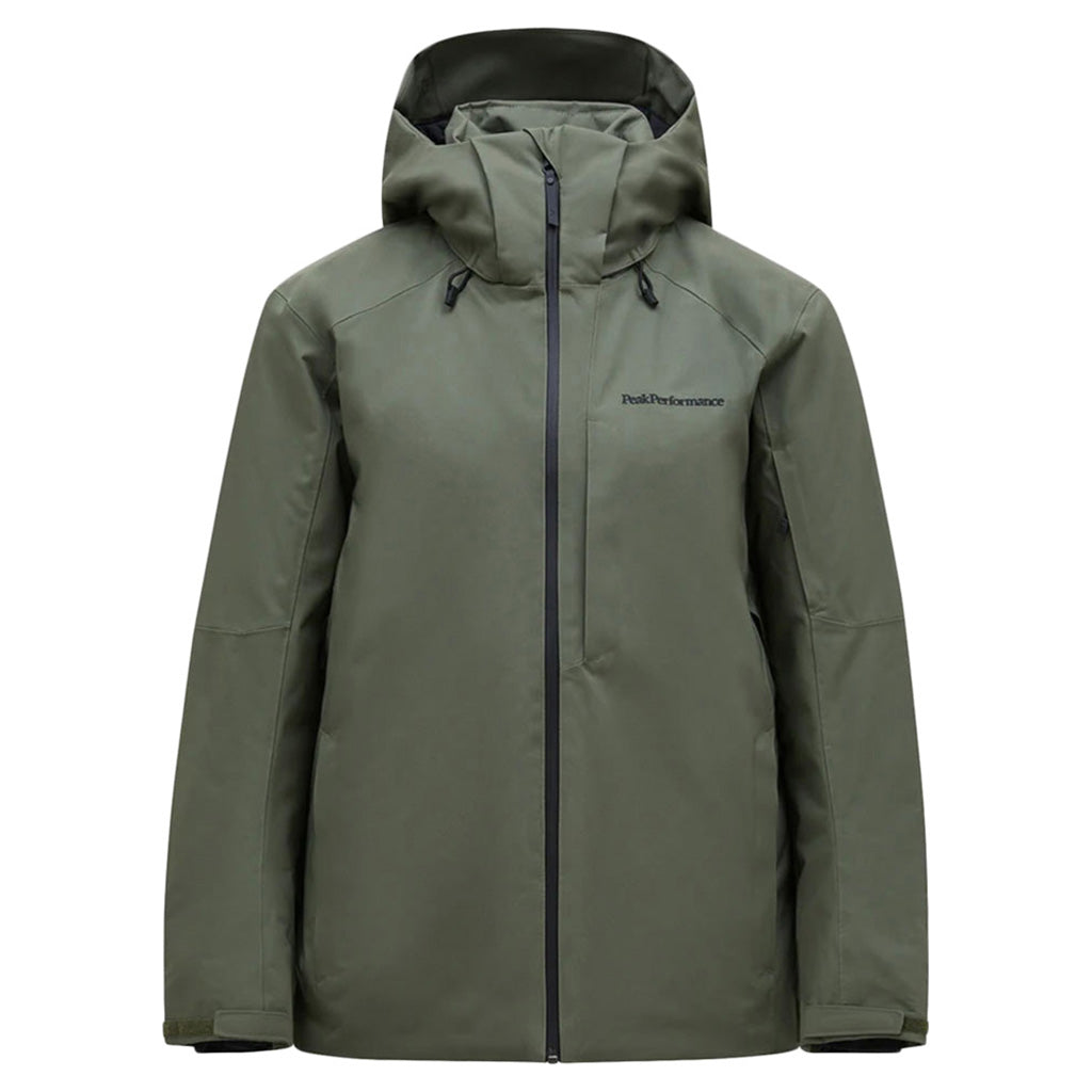 En Skijakke, Maroon i farven Pine Needle