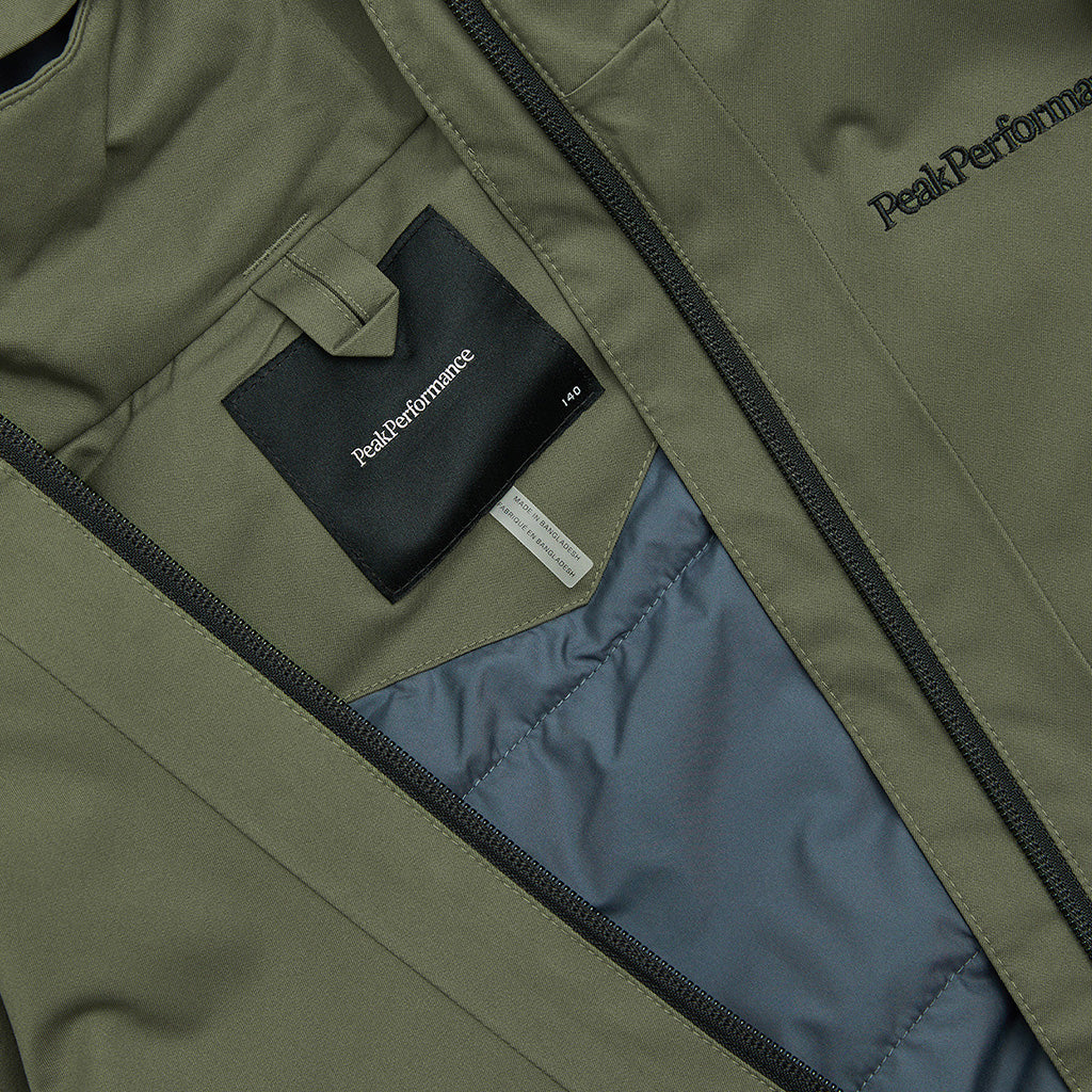 Maroon Insulated Jacket - Skijakke