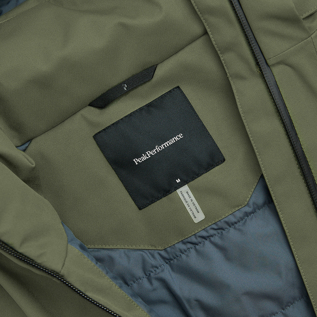 Maroon Insulated Jacket - Skijakke