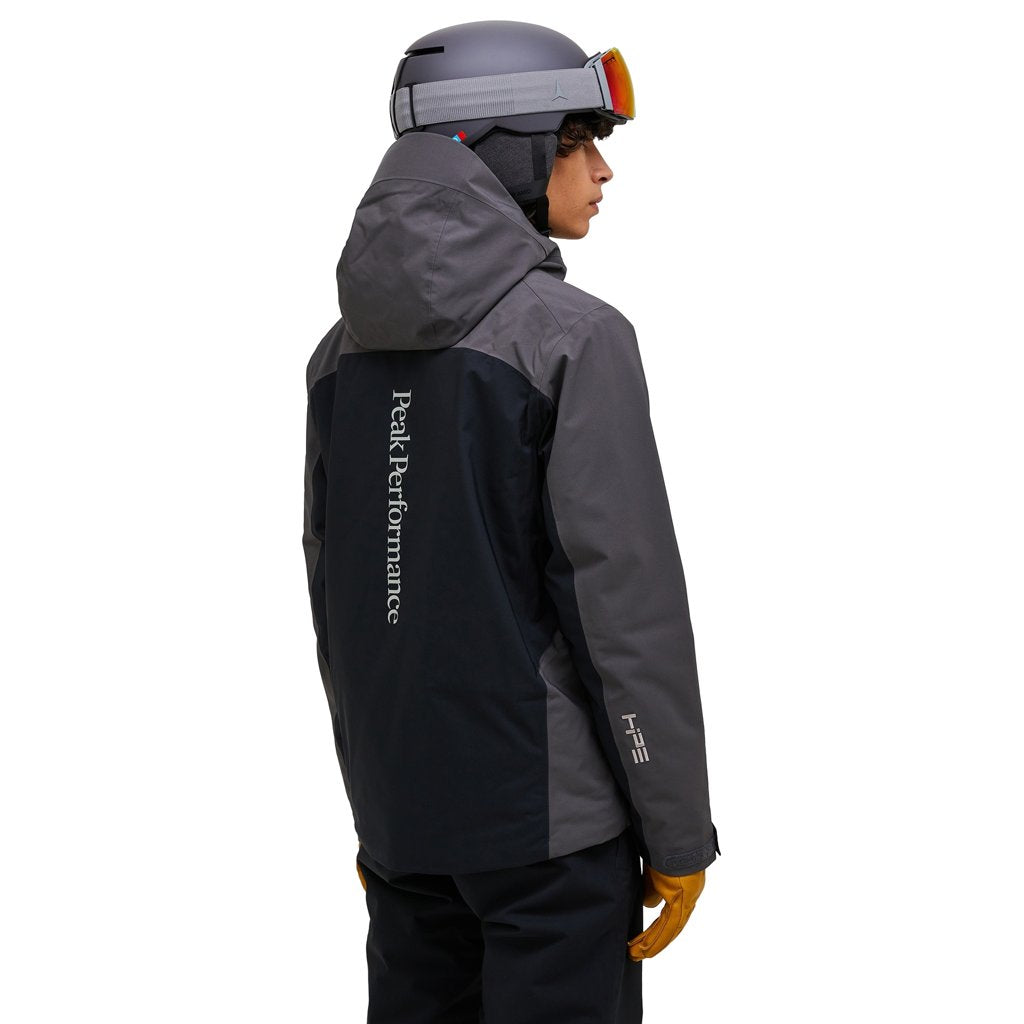 Maroon Blocked HIPE® 2L Insulated Shell - Skijakke