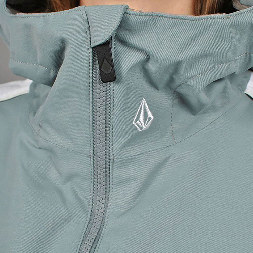 En Anorak, Mirror Pullover i farven grøn Ash nærbillede