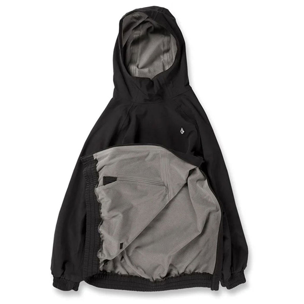 En Jakke, Portal Bonded Stretch i farven sort set indefra