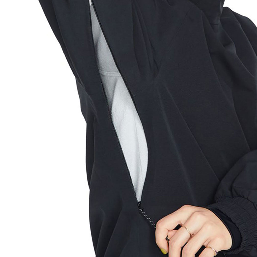 En Jakke, Portal Bonded Stretch i farven sort nærbillede