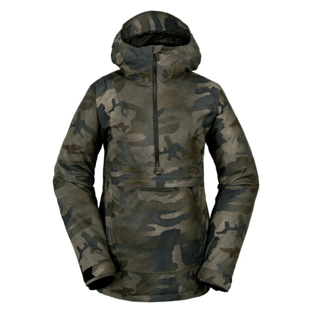 En Skijakke, Shell Technical Snow i farven Ashfield Pullover set forfra