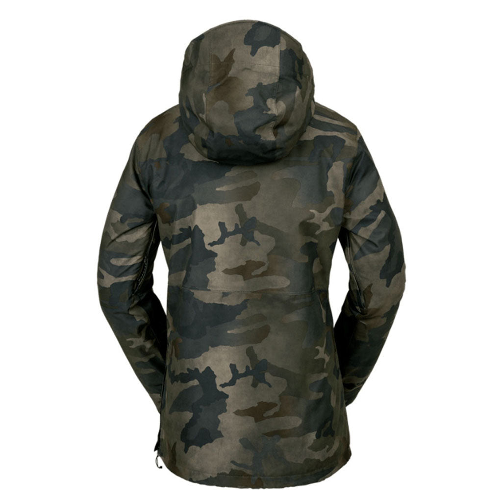 En Skijakke, Shell Technical Snow i farven Ashfield Pullover set bagfra