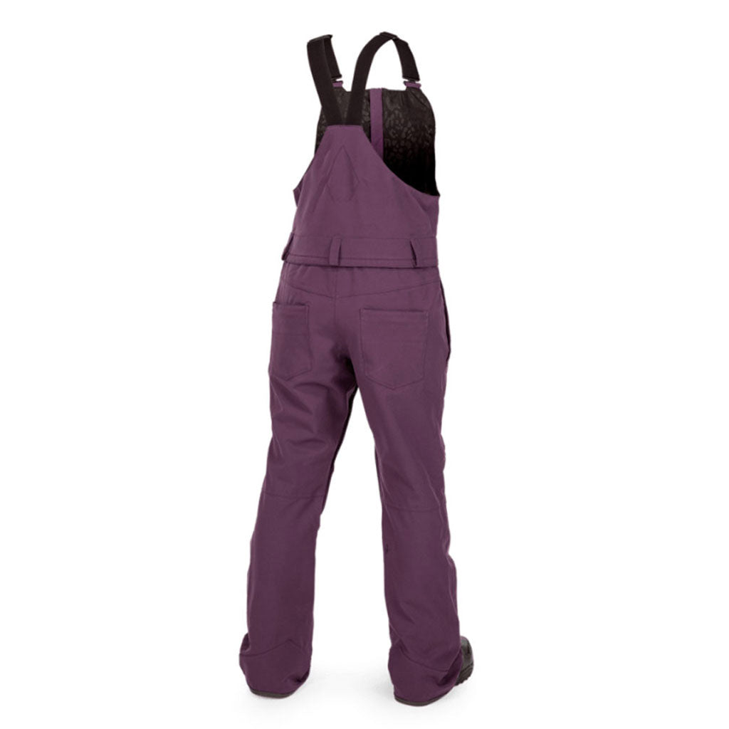 Shell Technical Snow Skibukser i farven Swift Bib sortberry set bagfra