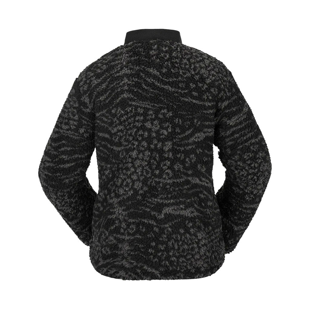 En Jakke, Reversible Polar i farven sort set bagfra