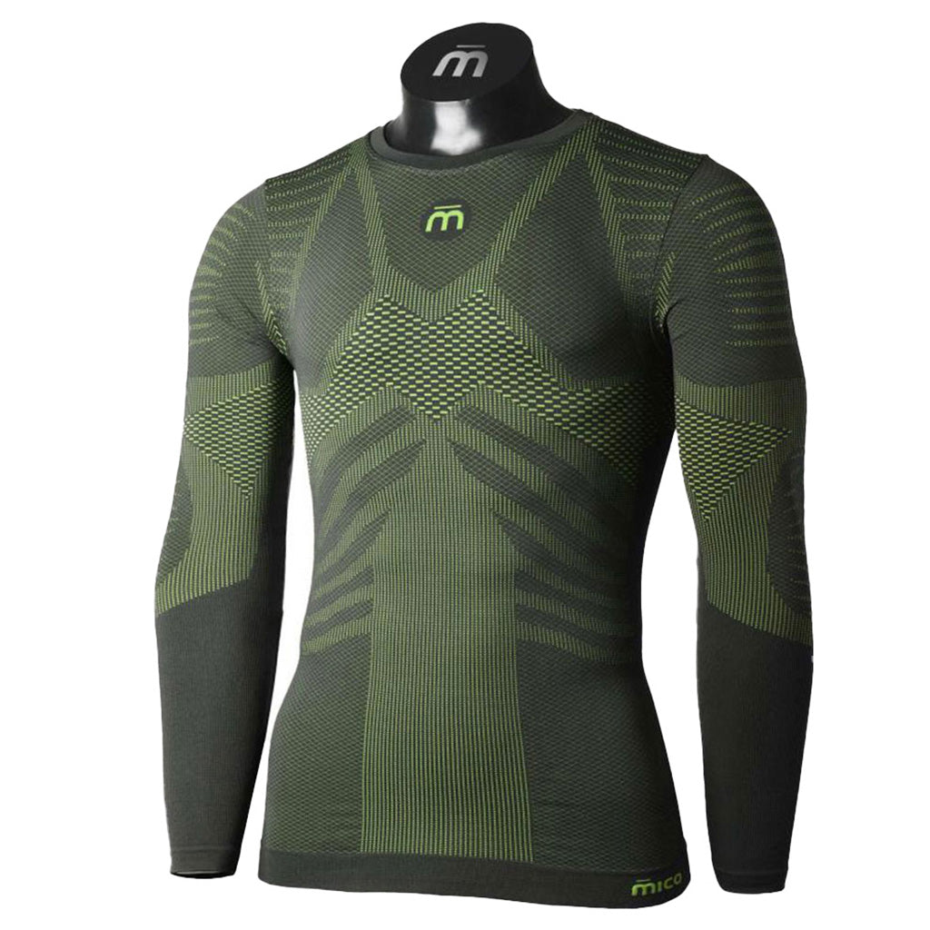 En Skiundertøj, Maglia G/C M/L Active i farven Skin Verde Prato