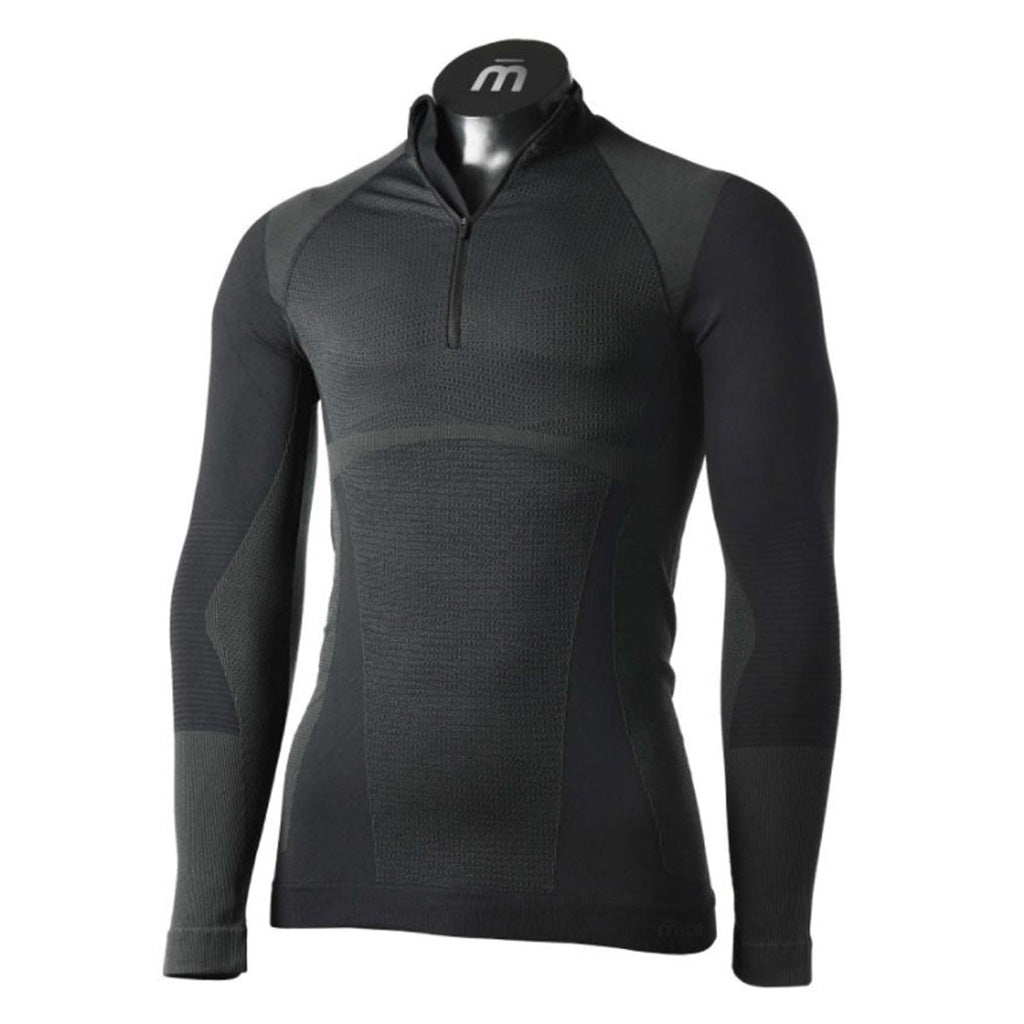 En Skiundertøj, Maglia Zip M/L Warm Control i farven Nero