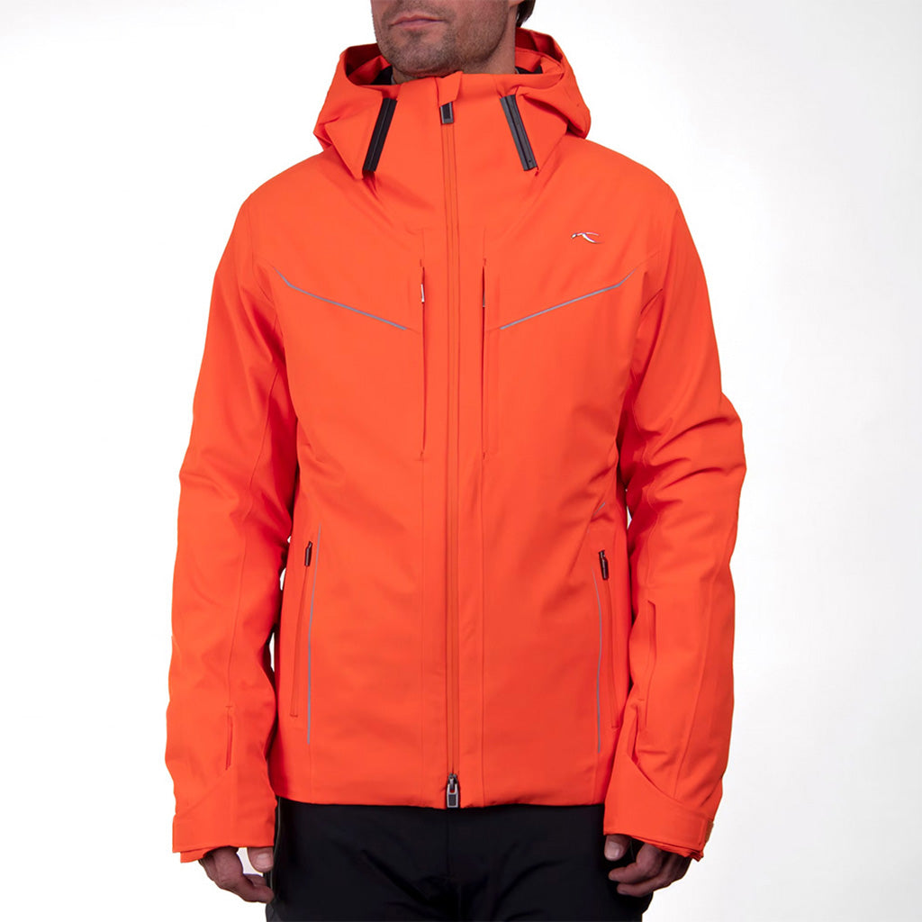 En Skijakke, Formula i farven Kjus Orange