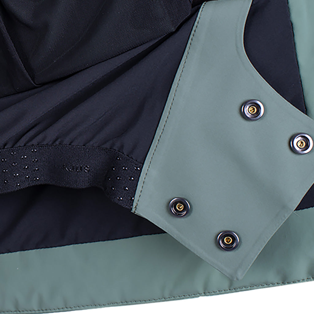 En Skijakke, Formula i farven grøn Smoke detalje af snefang