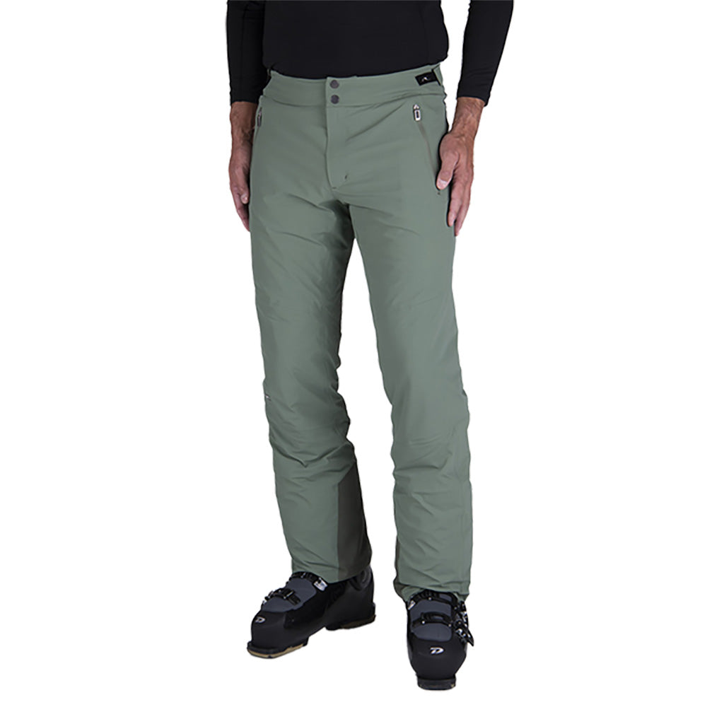 Formula Skibukser i farven grøn Smoke set forfra