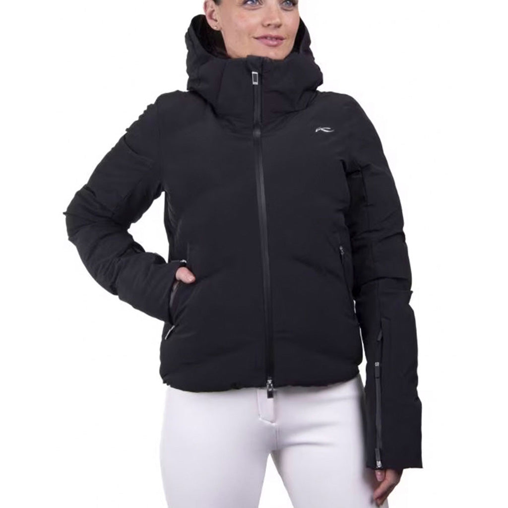 En Skijakke, blåbird i farven sort