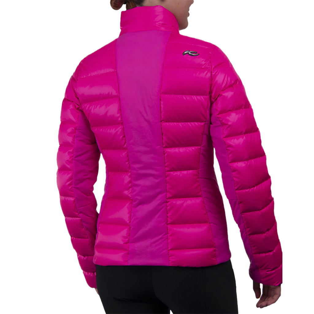 En Jakke, Frx Delphina i farven Magenta set bagfra