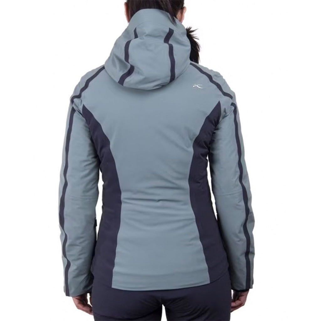 En Skijakke, Formula i farven Patina/Deep Space set bagfra