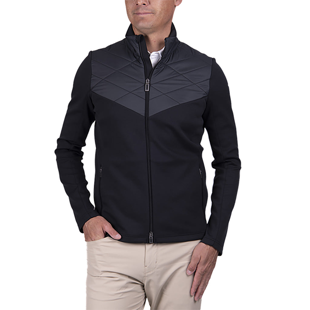 Formula Jacket Midlayer i farven sort set forfra