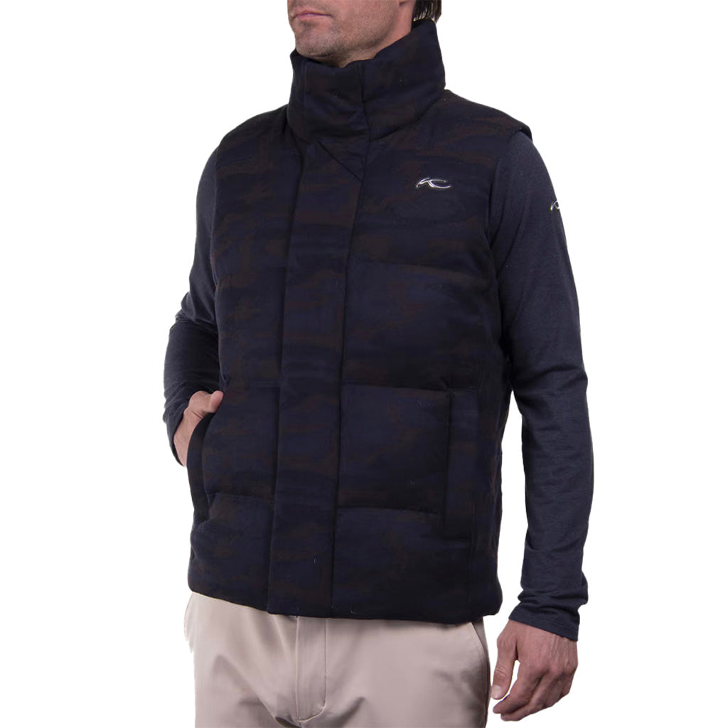 Glacier Vest Midlayer i farven Deep Space