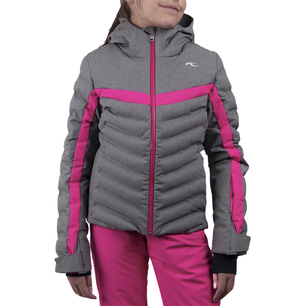 En Skijakke, Girls Mila i farven Pewter