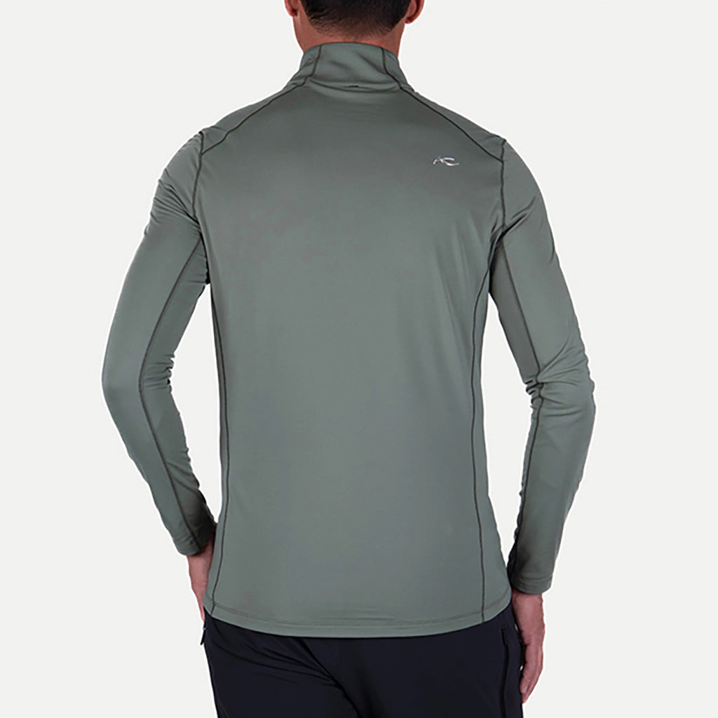 Trace 2.0 HZ Midlayer i farven grøn Smoke set bagfra