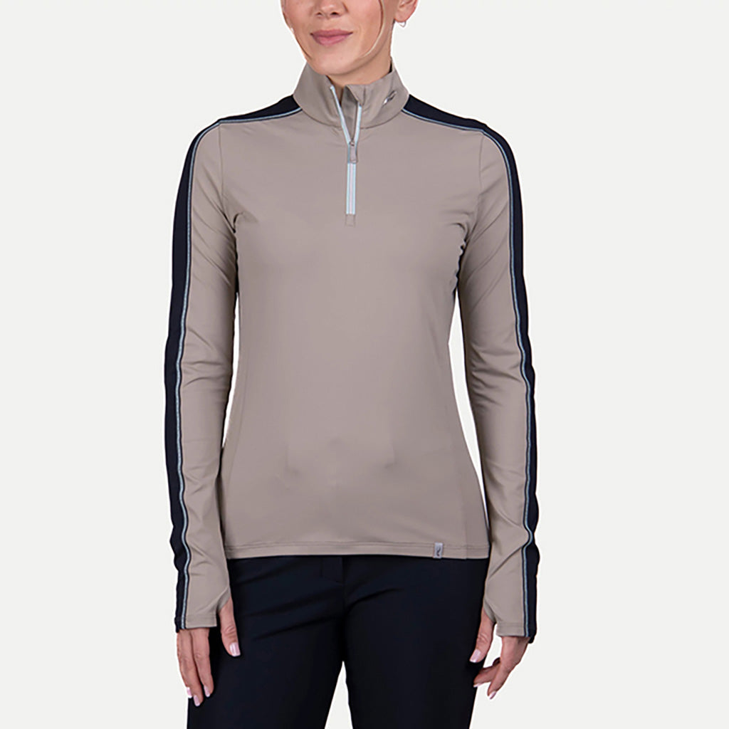 Race 2.0 HZ Midlayer i farven Tiramisu/Deep Space set forfra