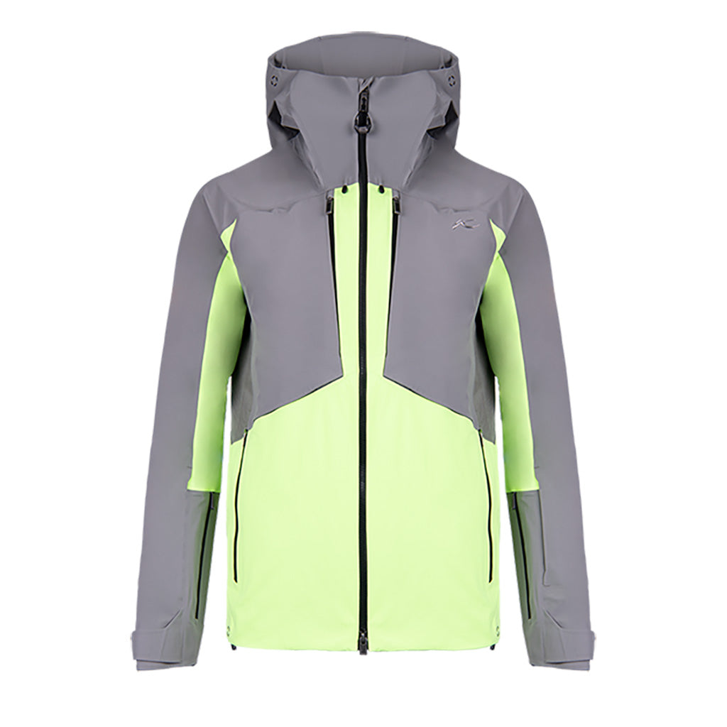 En Skijakke, Lucas FRX Shell i farven Limelight/Pewter